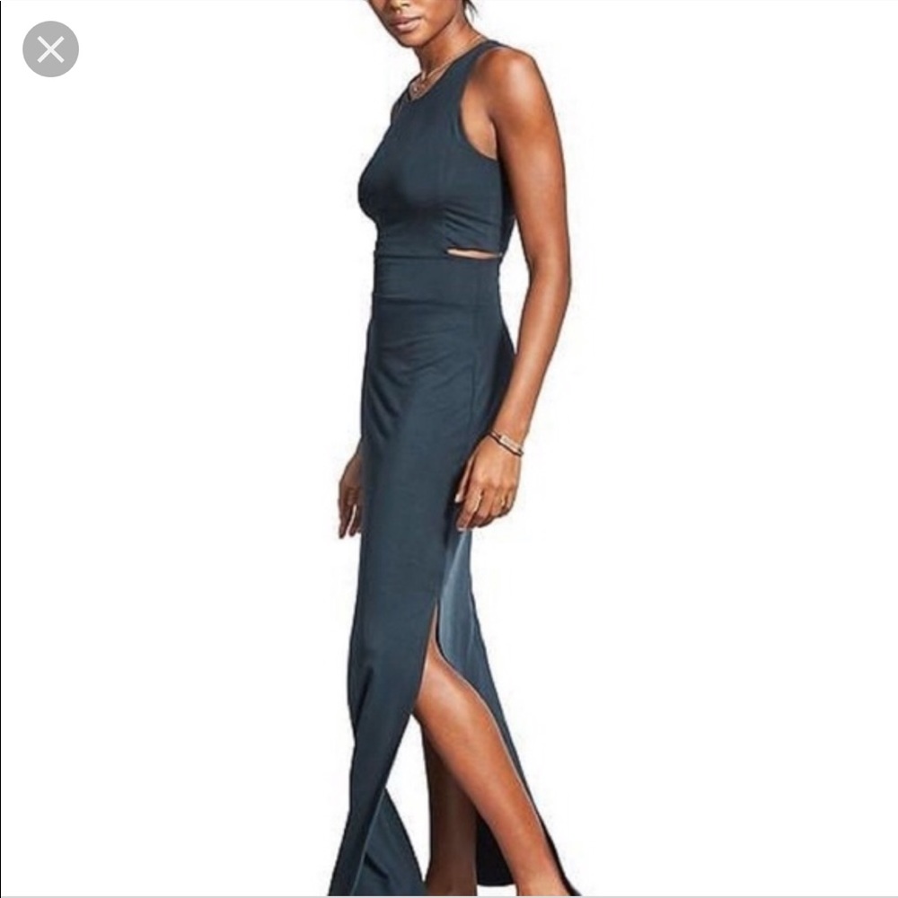 Athleta Cut Out Maxi Dress